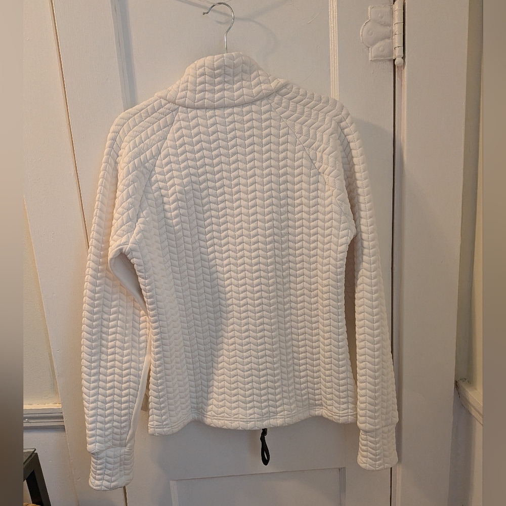 New Balance Women's Heatloft Athletic White Jacket - Size M - Picture 8 of 9